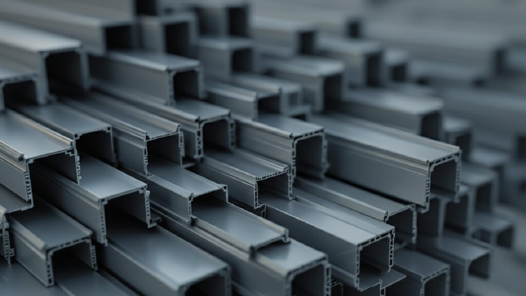 Material para construção obtido a partir de extrusão