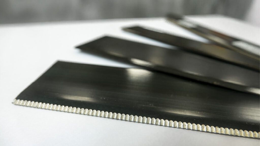 Amostras de fita para corte