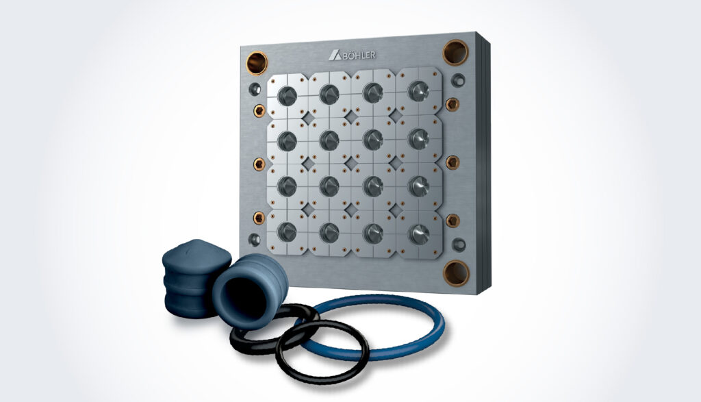Molde para composto de silicone para indústria médica